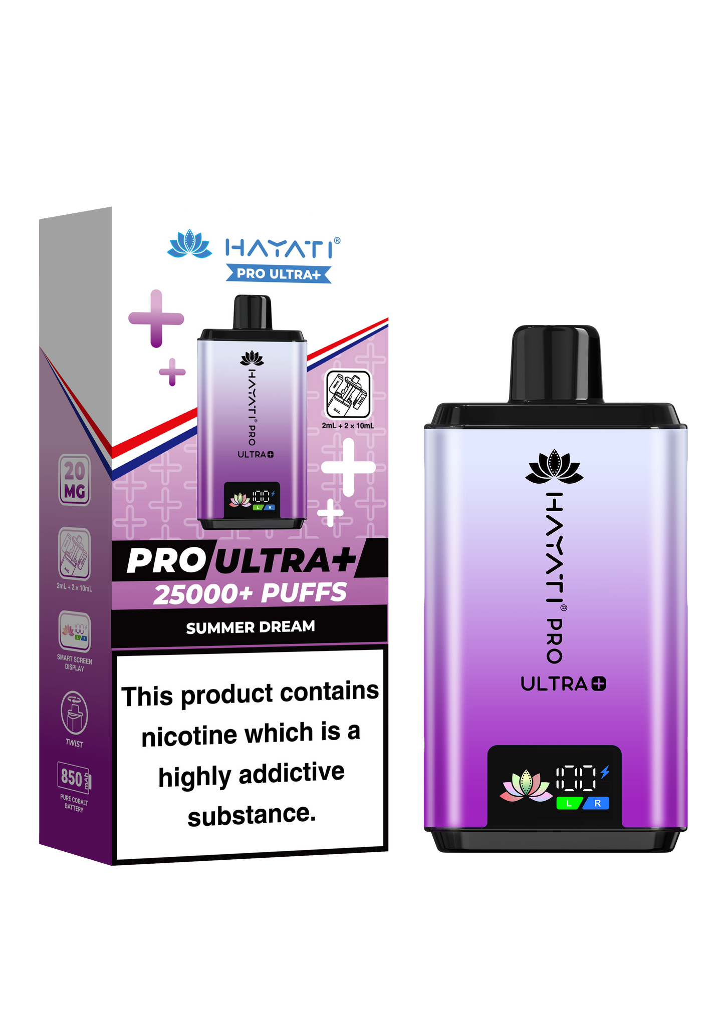 HAYATI PRO ULTRA PLUS KIT SUMMER DREAM 25000 Puffs