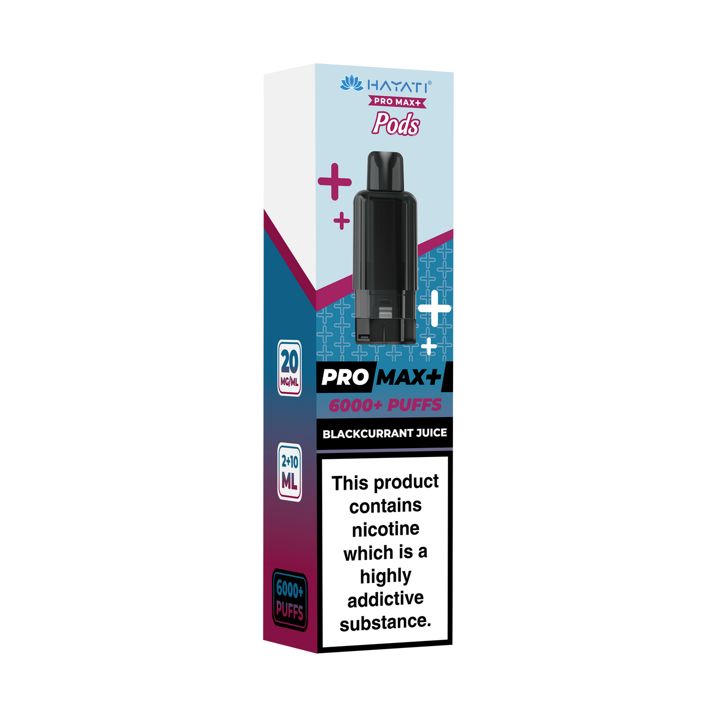 HAYATI PRO MAX+ POD BLACKCURRANT JUICE Refill Replacement Pod