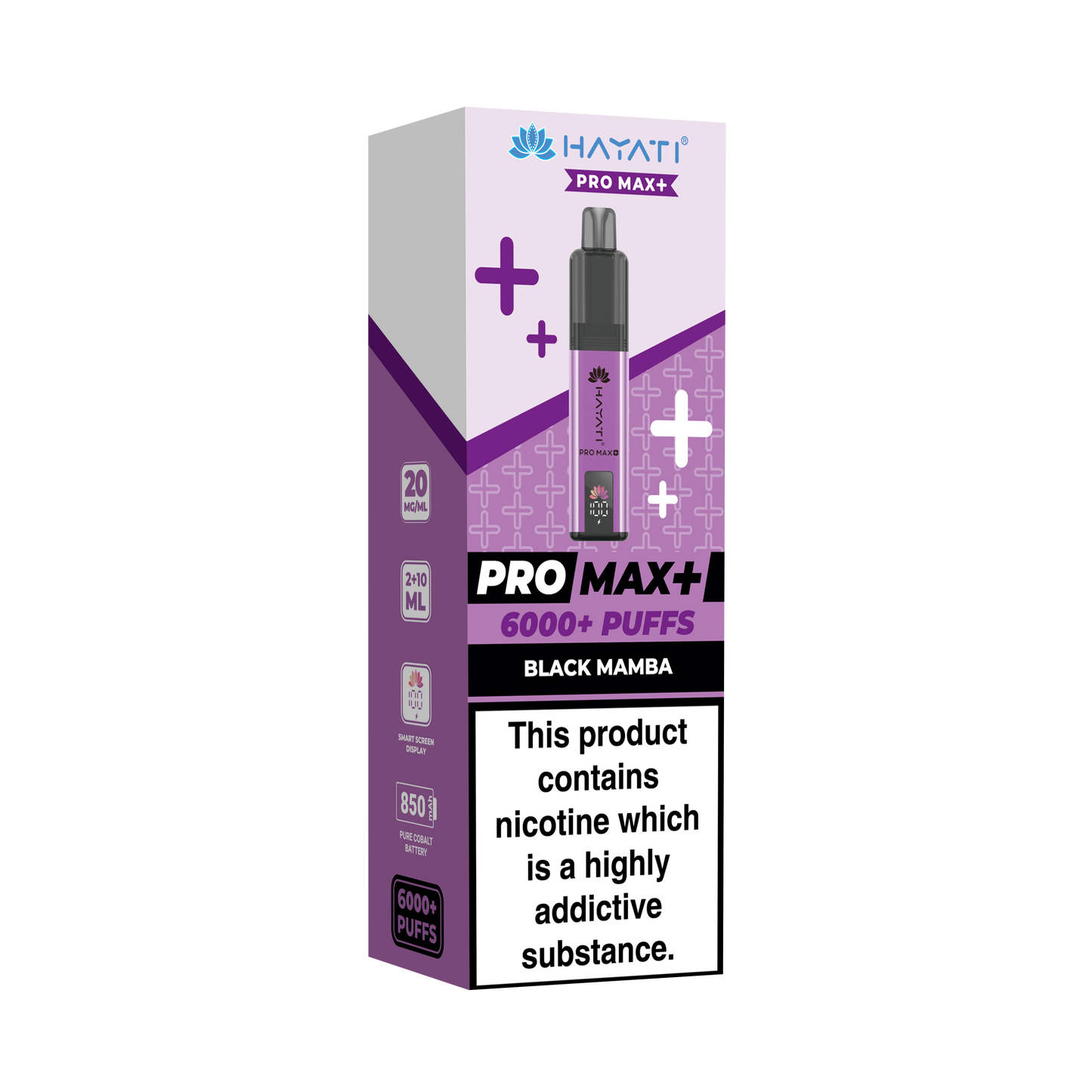 HAYATI PRO MAX PLUS KIT BLACK MAMBA 6000+Puffs