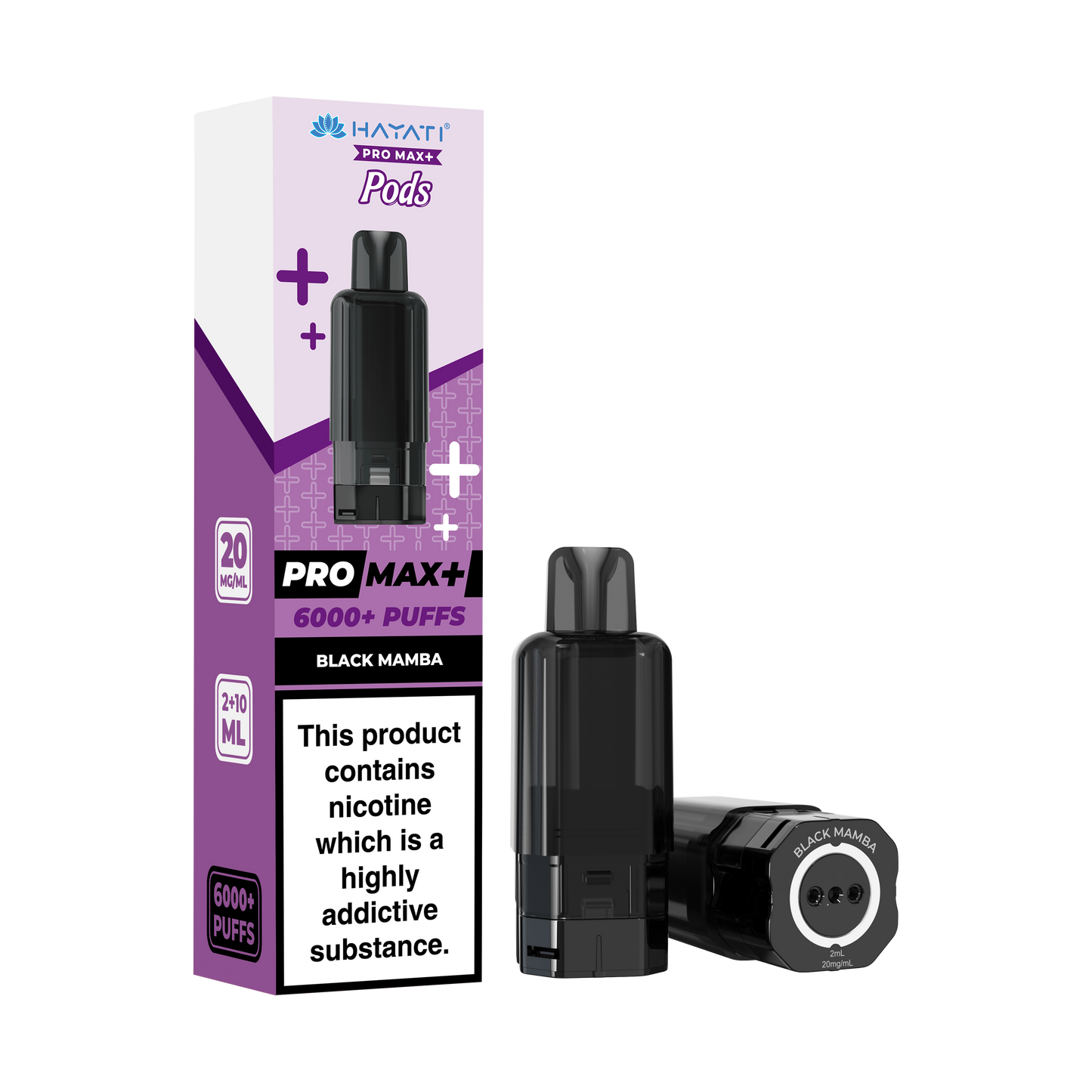 HAYATI PRO MAX+ POD BLACK MAMBA Refill Replacement Pod
