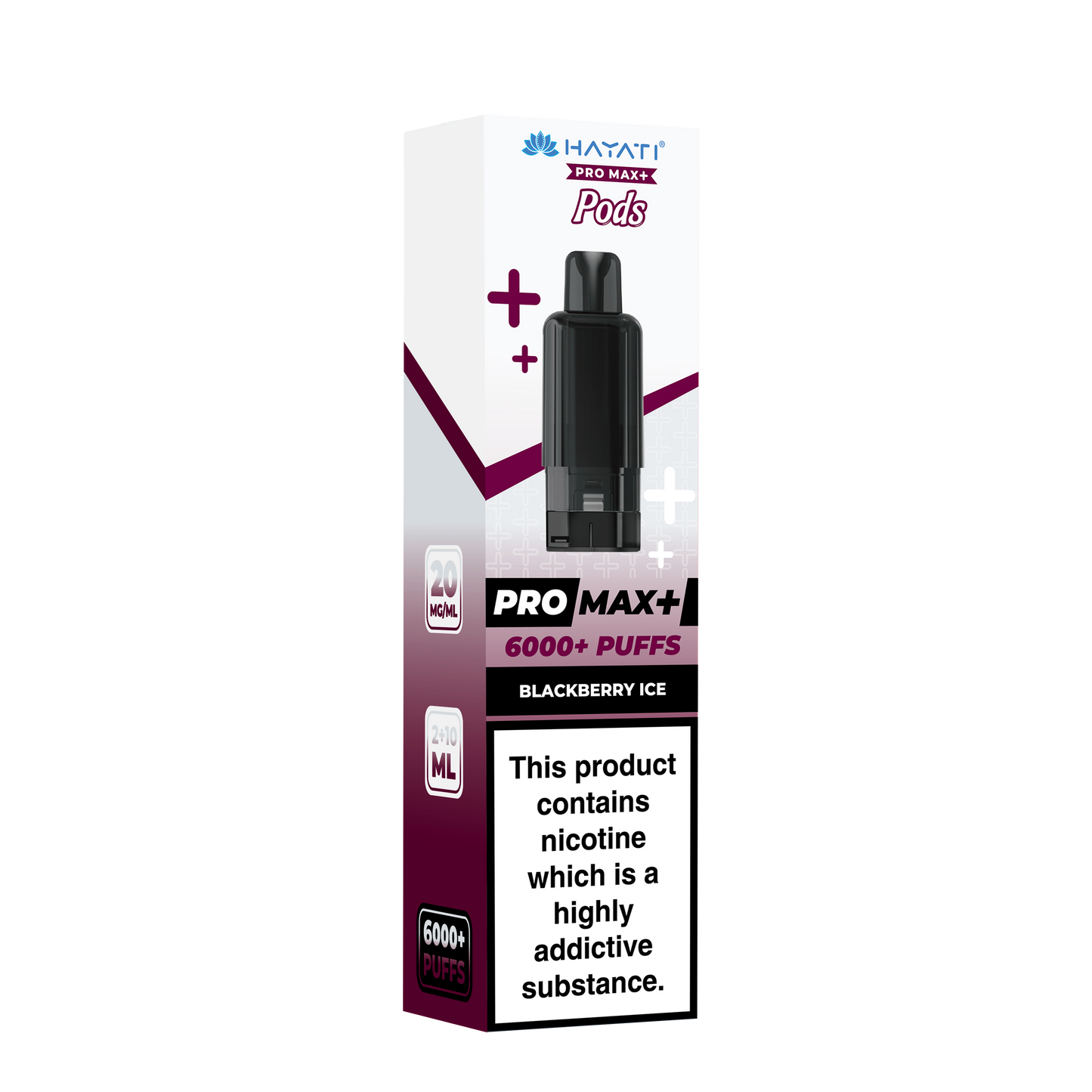 HAYATI PRO MAX+ POD BLACKBERRY ICE Refill Replacement Pod