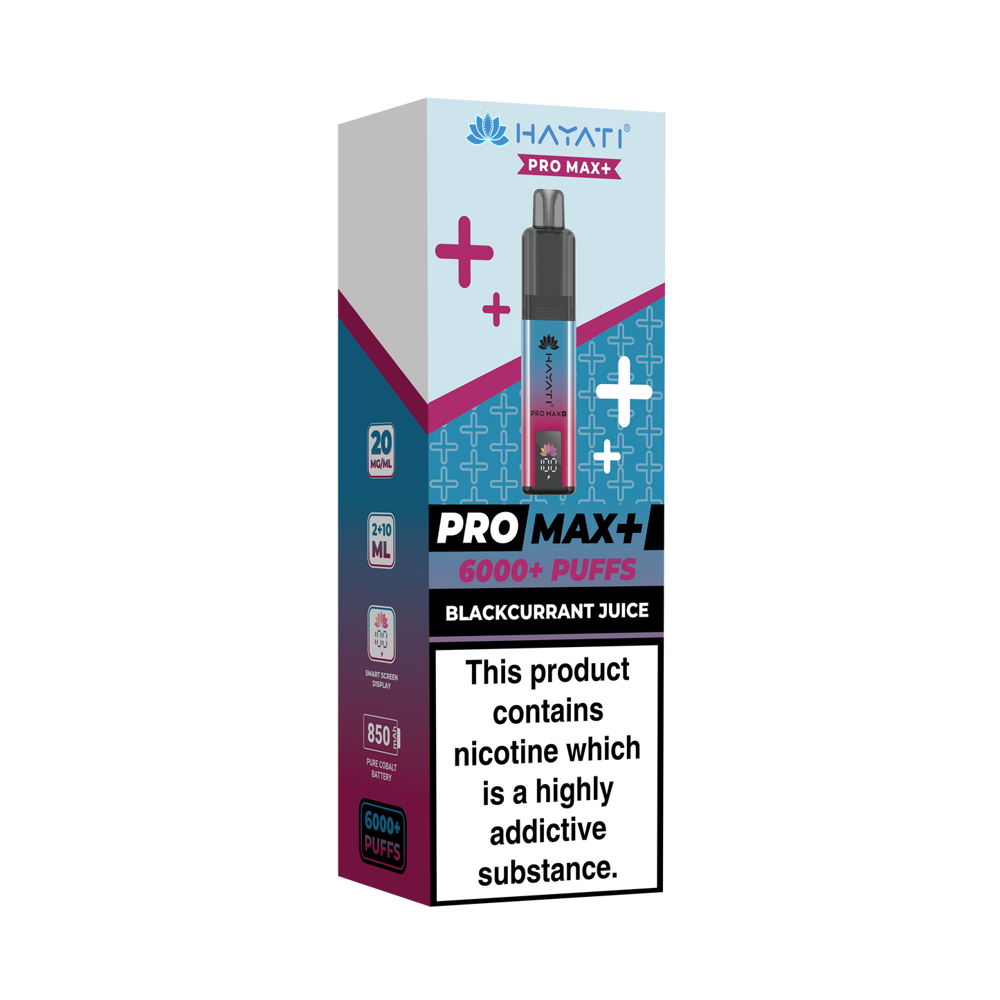 HAYATI PRO MAX PLUS KIT BLACKCURRANT JUICE 6000+Puffs