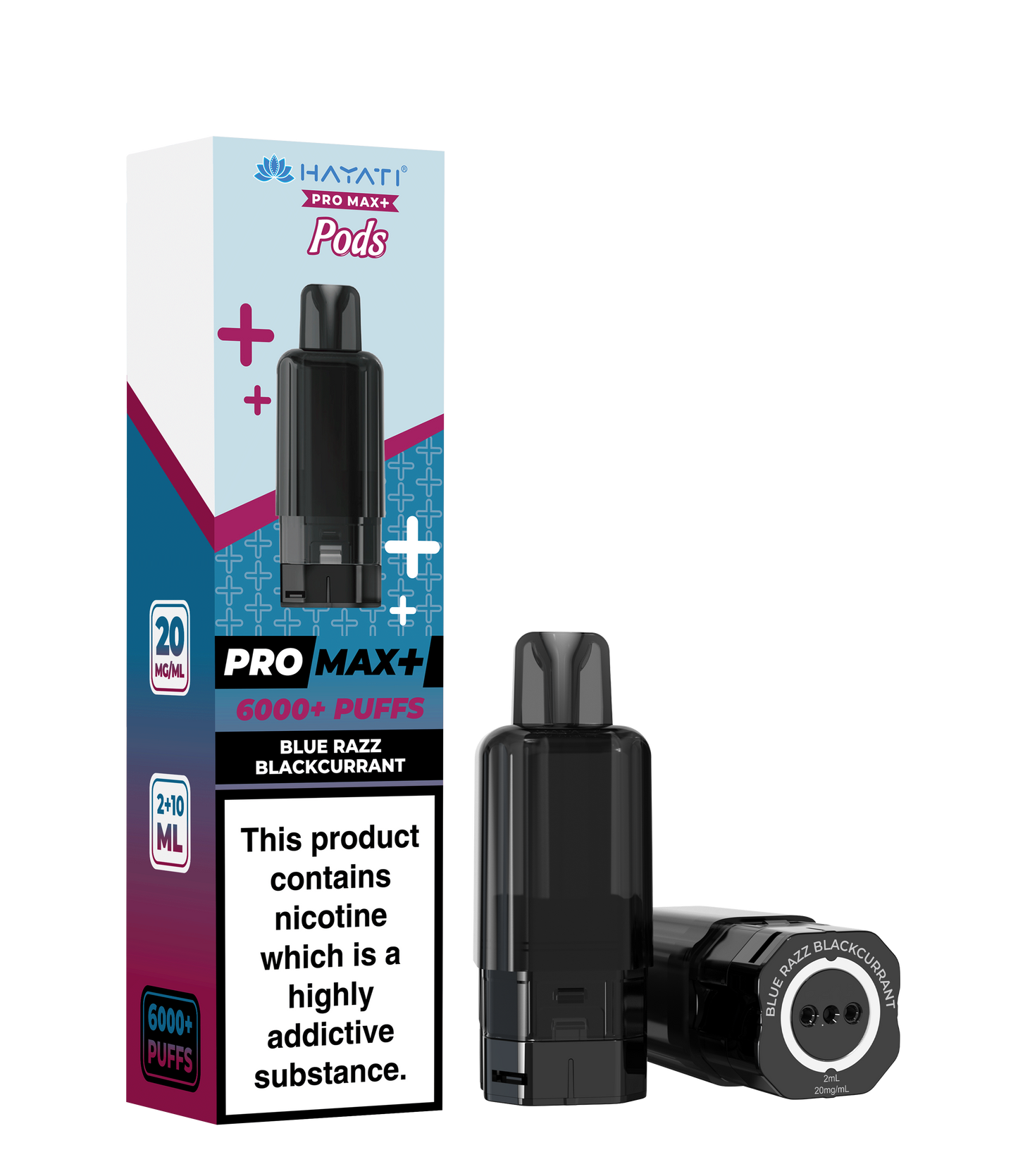 HAYATI PRO MAX+ POD BLUE RAZZ BLACKCURRANT Refill Replacement Pod