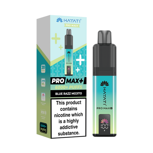 HAYATI PRO MAX PLUS KIT BLUE RAZZ MOJITO 6000+Puffs