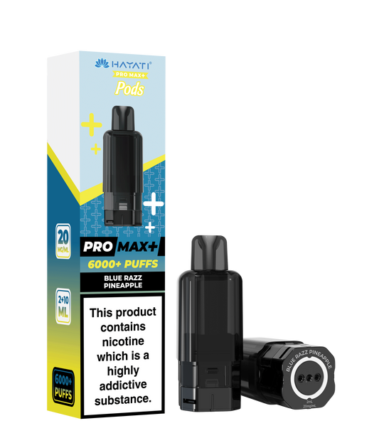 HAYATI PRO MAX+ POD BLUE RAZZ PINEAPPLE Refill Replacement Pod