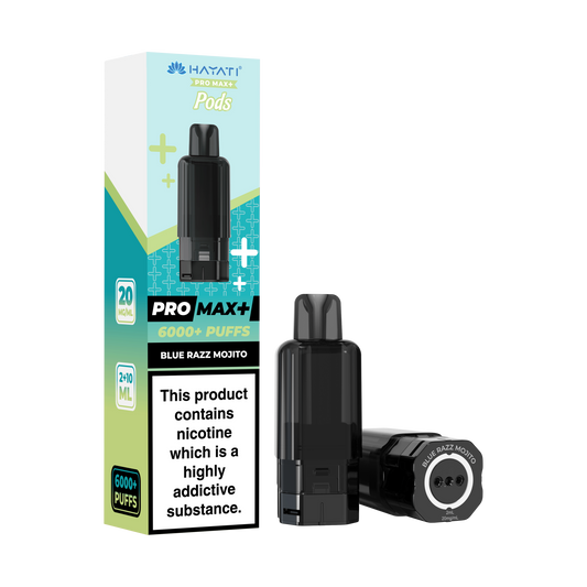 HAYATI PRO MAX+ POD BLUE RAZZ MOJITO Refill Replacement Pod
