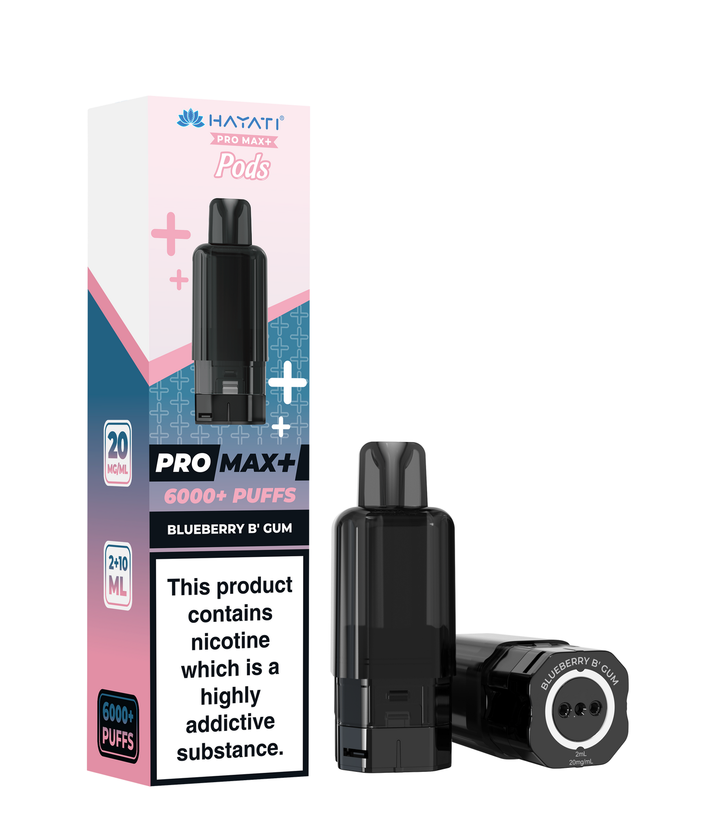 HAYATI PRO MAX+ POD BLUEBERRY B'GUM Refill Replacement Pod