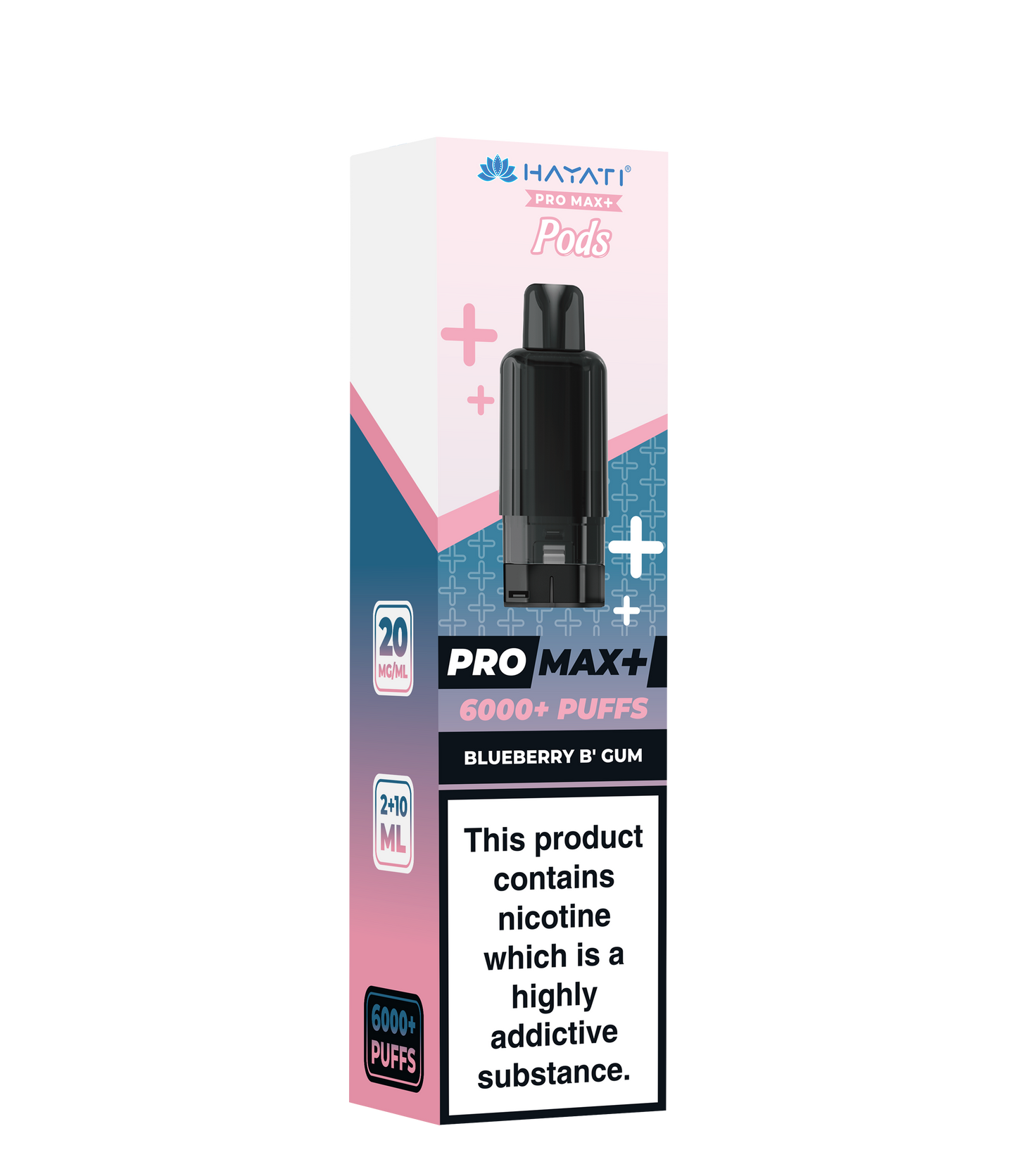 HAYATI PRO MAX+ POD BLUEBERRY B'GUM Refill Replacement Pod