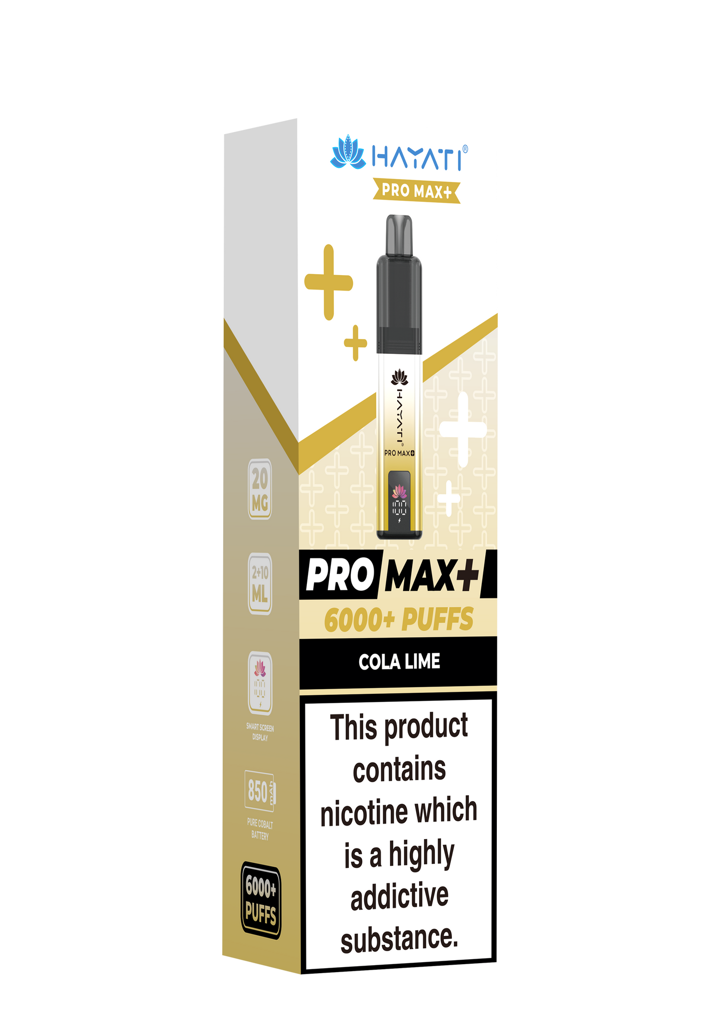 HAYATI PRO MAX PLUS KIT COLA LIME 6000+Puffs