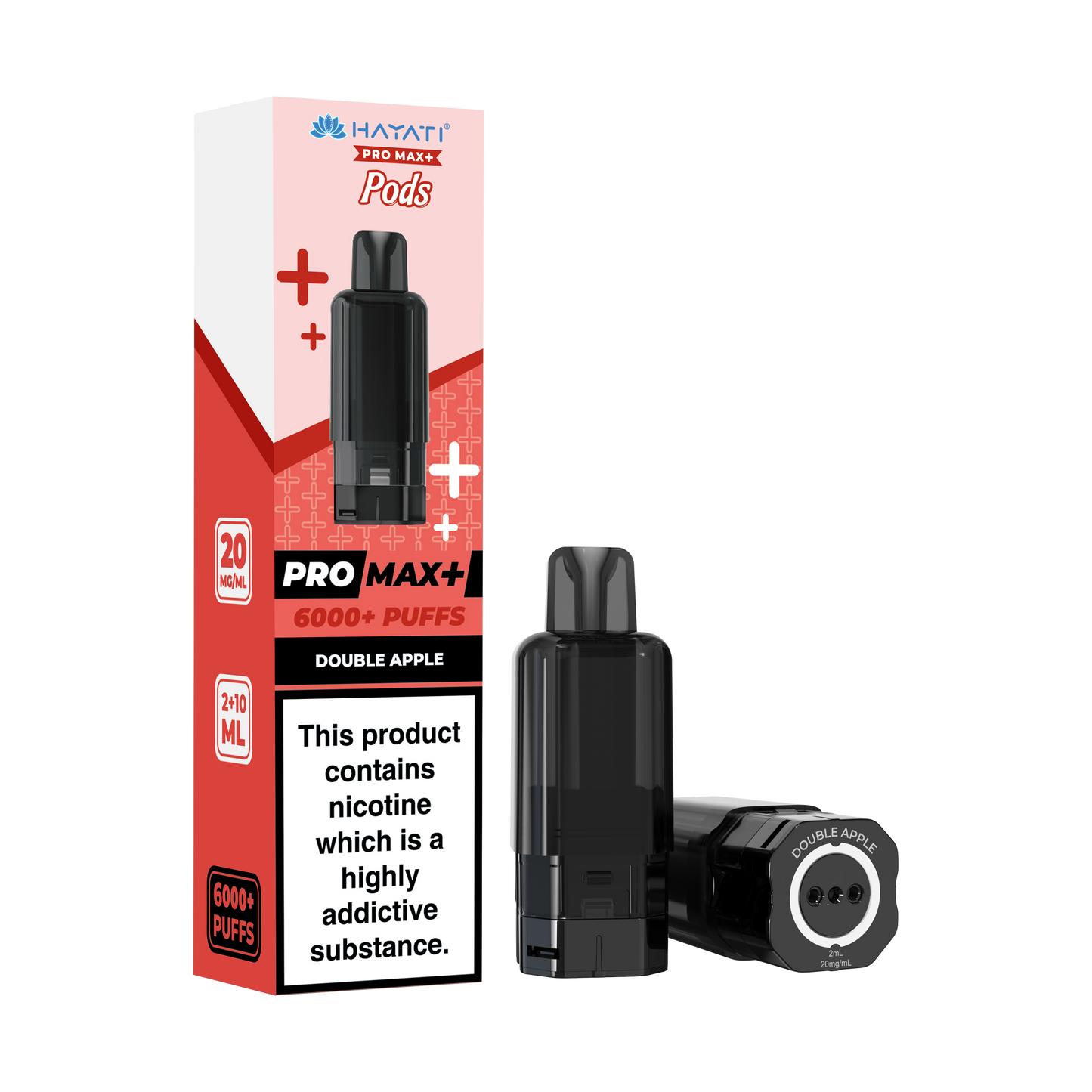 HAYATI PRO MAX+ POD DOUBLE APPLE Refill Replacement Pod