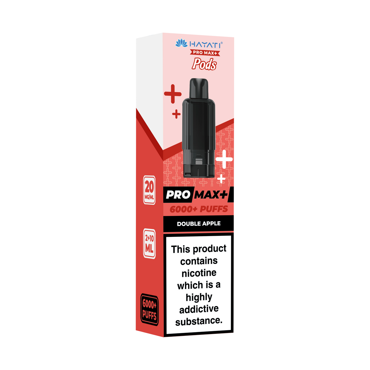 HAYATI PRO MAX+ POD DOUBLE APPLE Refill Replacement Pod
