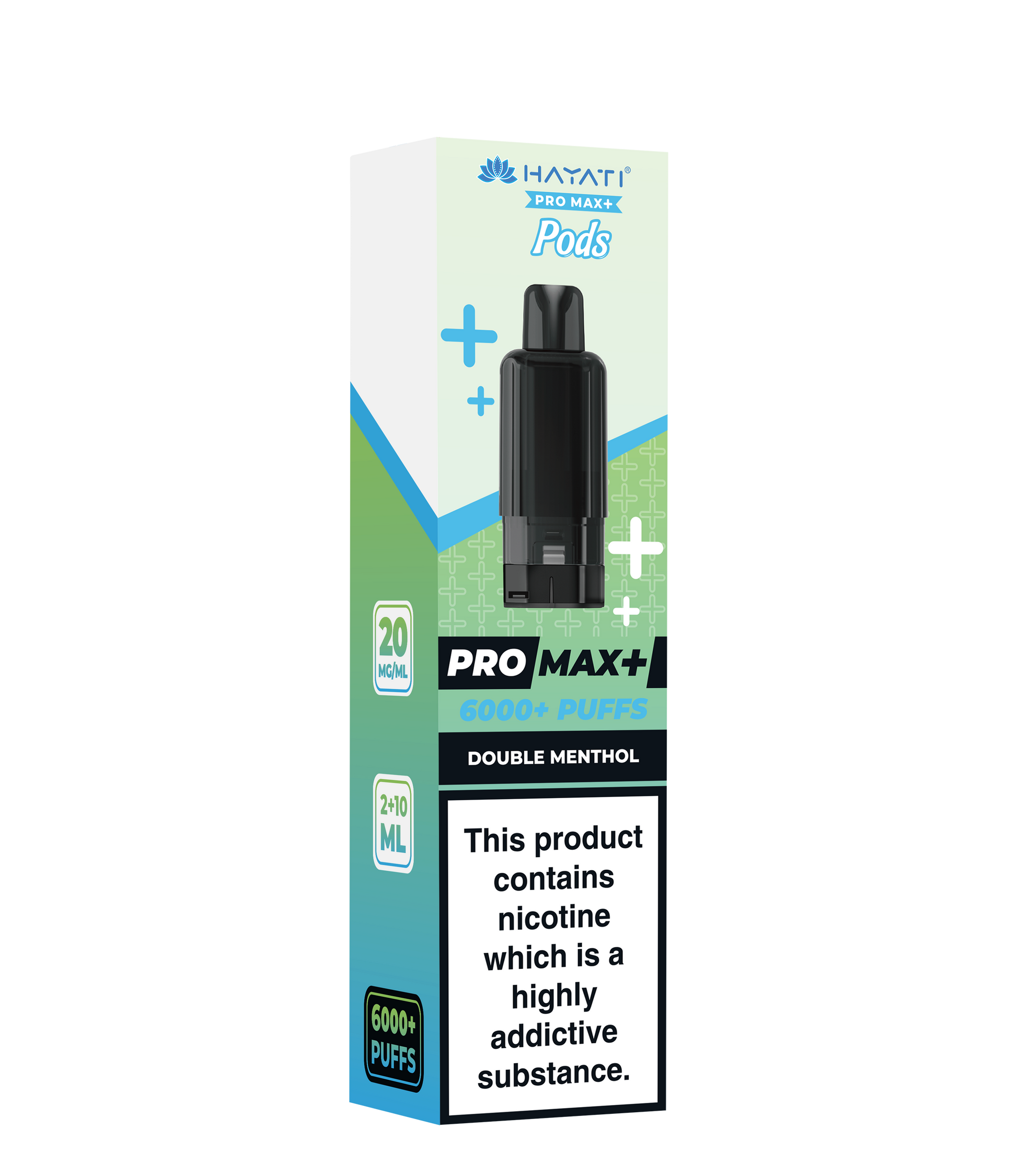 HAYATI PRO MAX+ POD DOUBLE MENTHOL Refill Replacement Pod – HAYATI ...