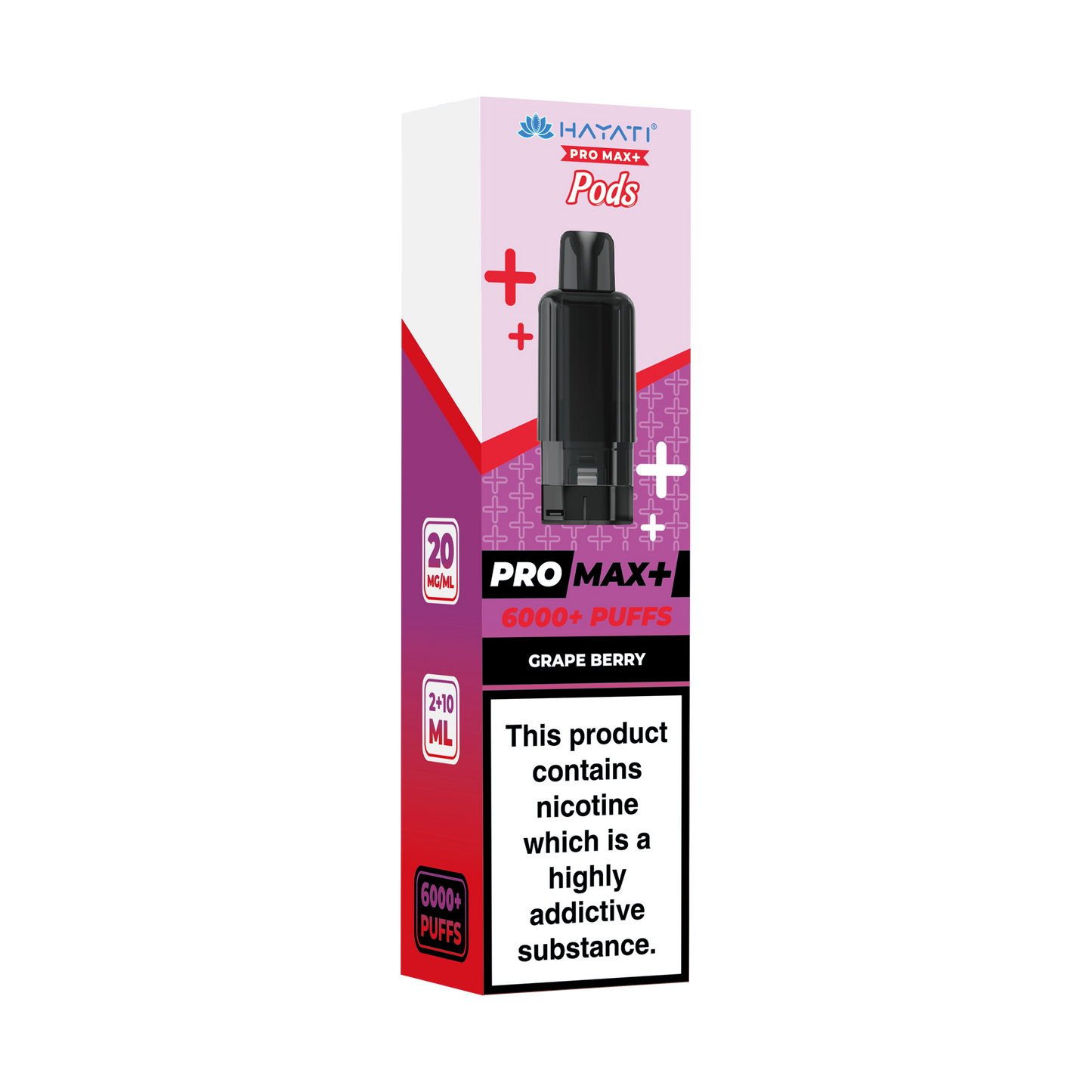 HAYATI PRO MAX+ POD GRAPE BERRY Refill Replacement Pod