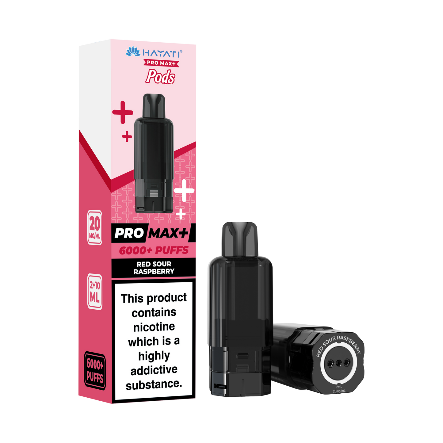 HAYATI PRO MAX+ POD RED SOUR RASPBERRY Refill Replacement Pod