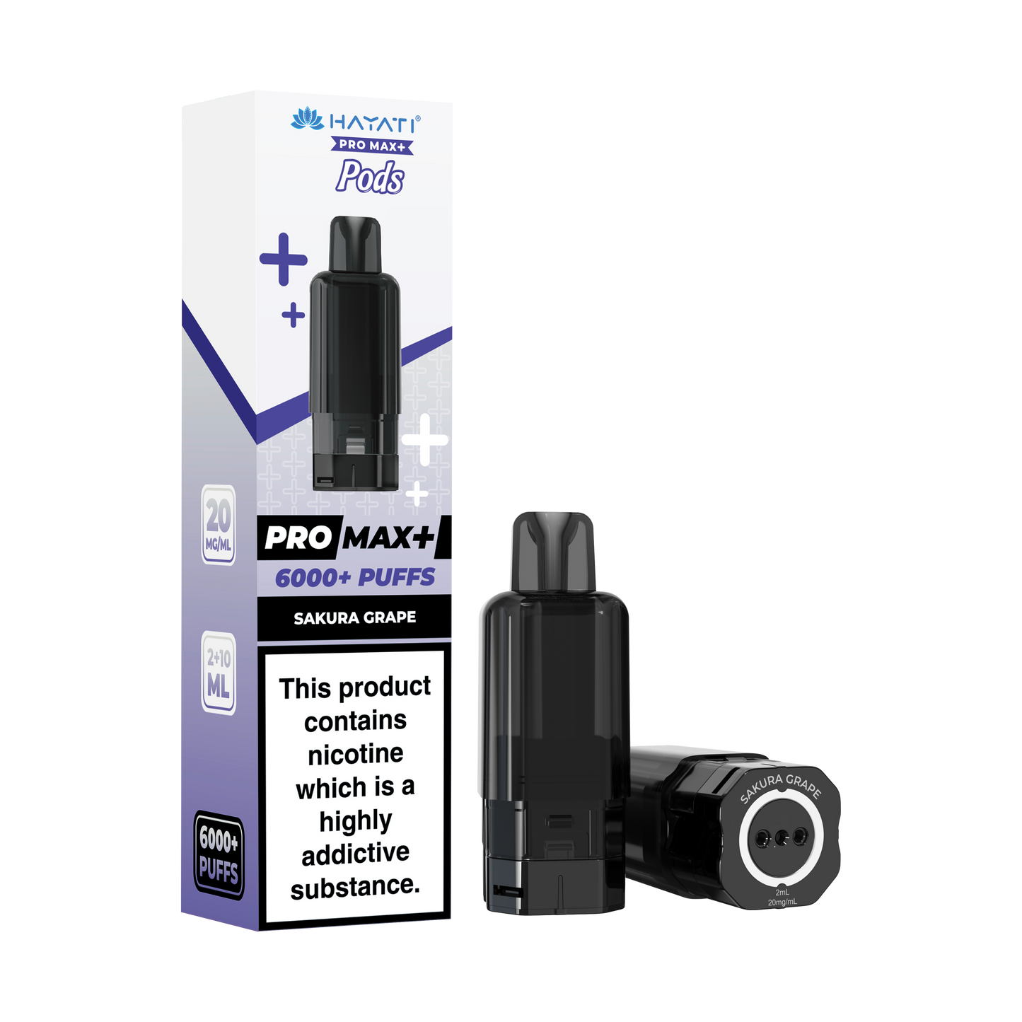 HAYATI PRO MAX+ POD SAKURA GRAPE Refill Replacement Pod