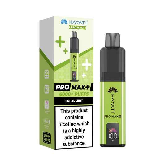 HAYATI PRO MAX PLUS KIT SPEARMINT 6000+Puffs