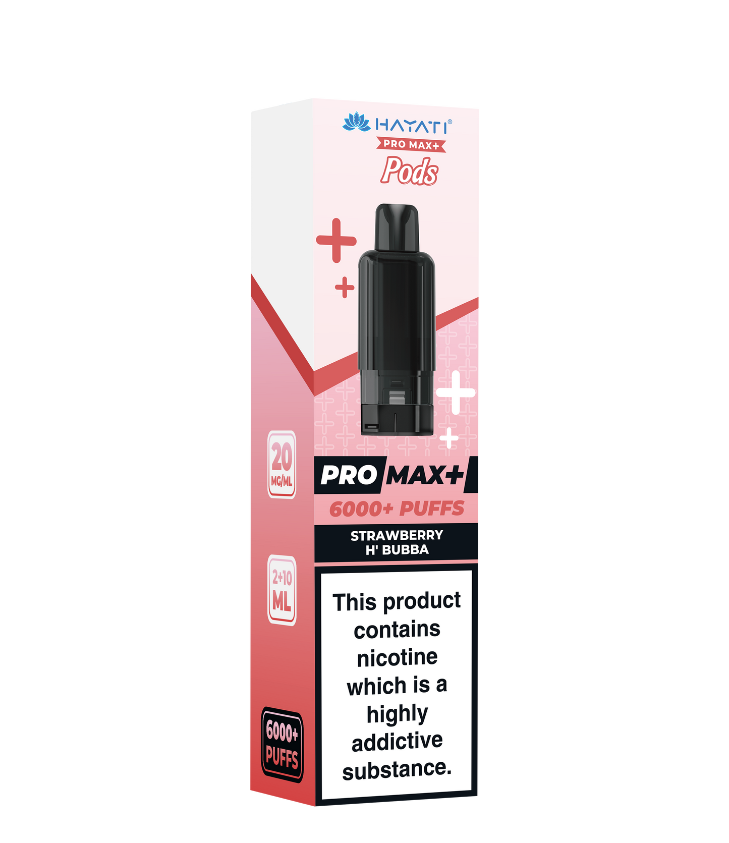 HAYATI PRO MAX+ POD STRAWBERRY  H'BUBBA Refill Replacement Pod